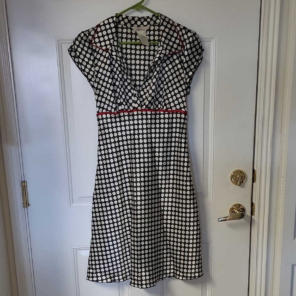 Speechless Black and White Ruffled A-Line Midi Dress